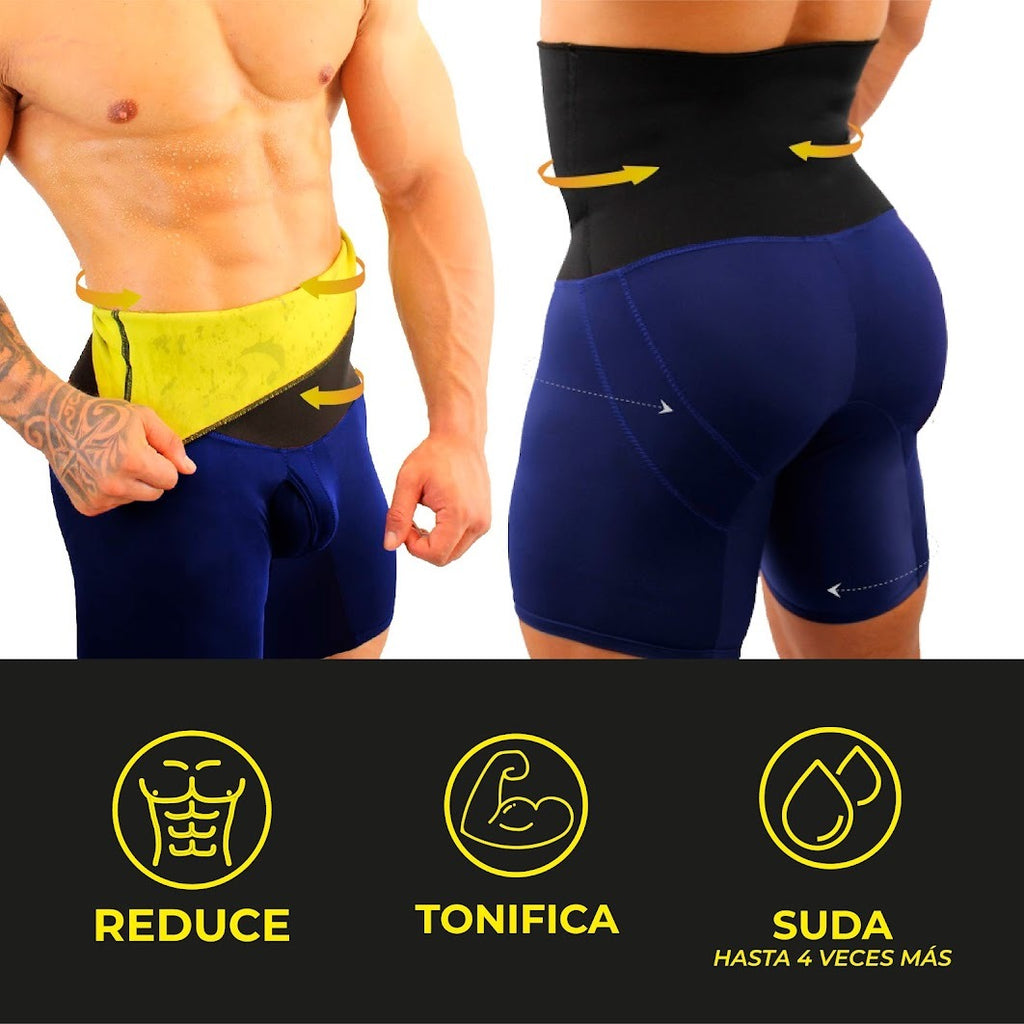 BÓXER NEOPRENO CABALLERO AZUL