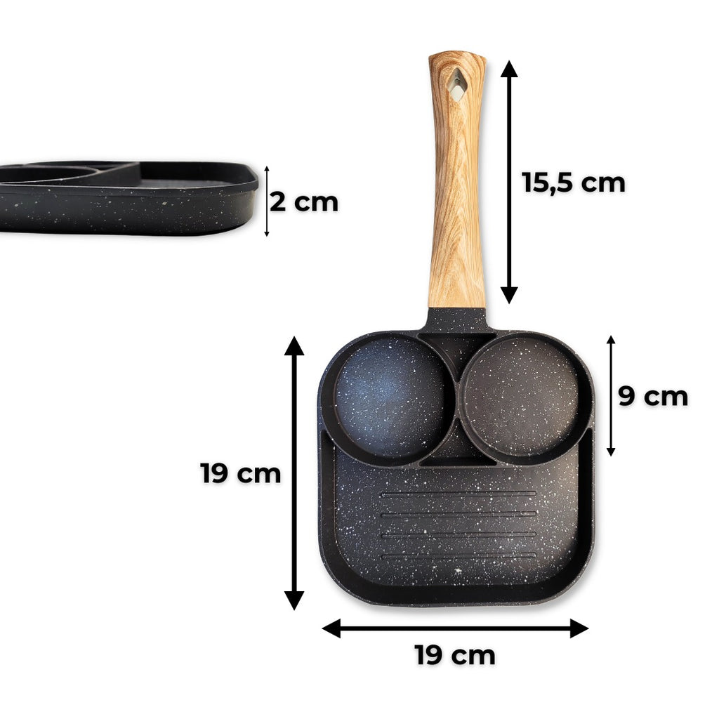 SARTEN PLANO (CREPPERA)