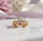 ANILLO DORADO DE CORONA