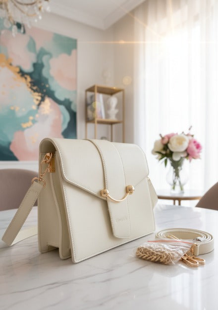 BOLSO ONDULY AURORIA BLANCO