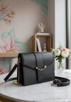 BOLSO ONDULY AURORIA NEGRO